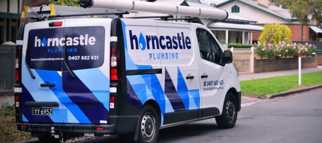 Horncastle Plumbing Van Horncastle Plumbing Van